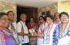 Door to door canvassing by MLA Lobo welcome experience in city